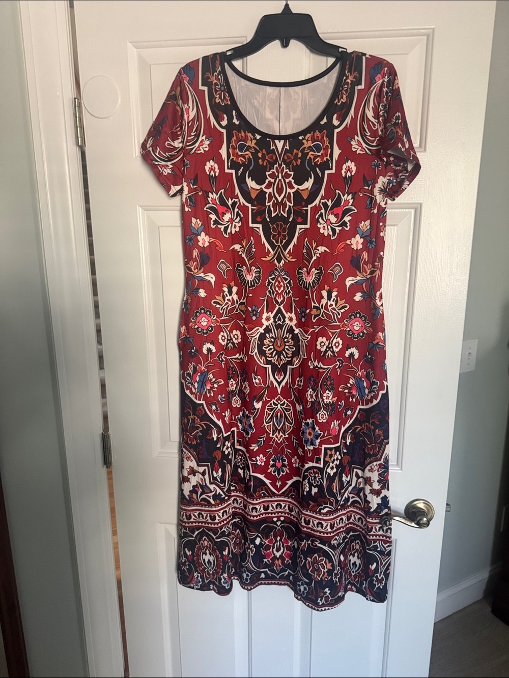 Floral Boho Midi Dress